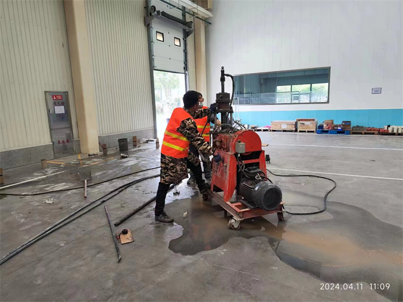 安溪厂房地面下沉塌陷注浆加固施工